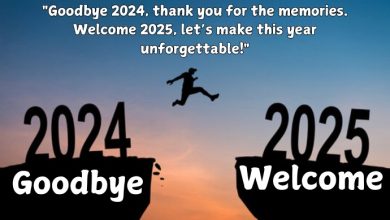 Goodbye 2024 Welcome 2025